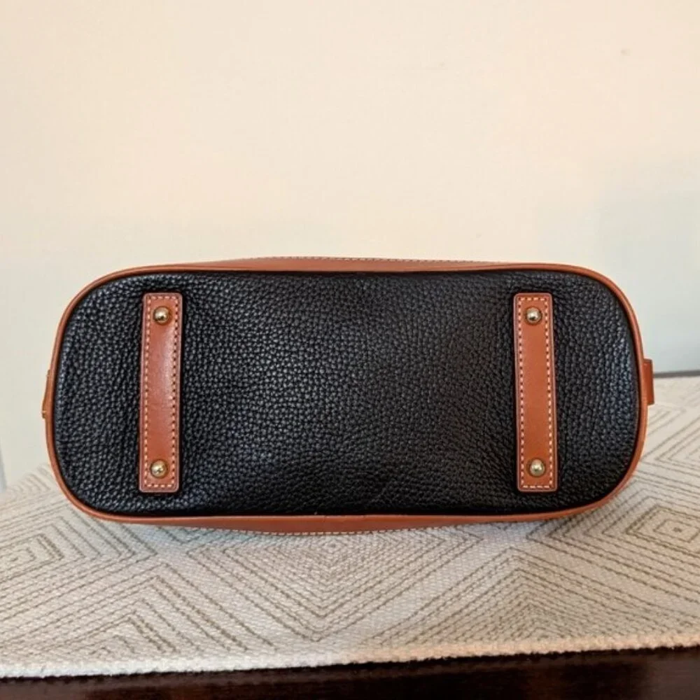 Dooney & Bourke Pebble Grain Leather Zip Zip‎ Satchel